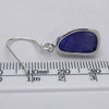 Tanzanite Earring | Raw uncut Nuggets | 925 Sterling Silver | Purple blue | Reach the Peak of Spiritual Evolution | Genuine Gems at Crystal Heart Melbourne est 1986
