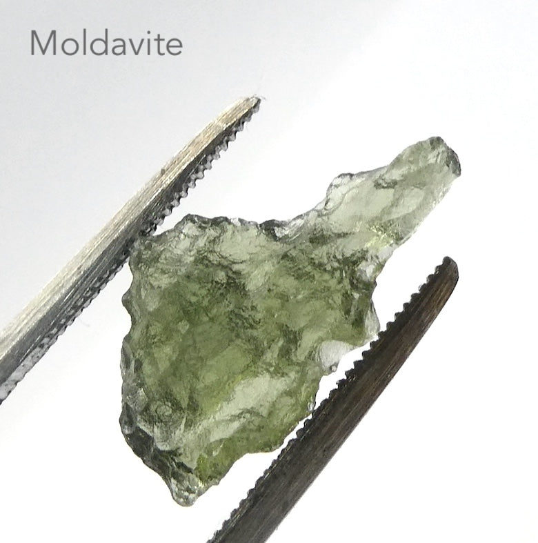 Moldavite Specimen | Raw Natural Nugget | Green Obsidian | Chechya | Intense Transformation | Scorpio | Genuine Gems Crystal Heart Melbourne Australia est 1986
