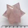 Merkaba |  Rose Quartz | 12 points | Heart Connection | Ascension so Higher Dimensions | Genuine Gems from Crystal Heart Melbourne Australia since 1986