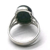 Green Aventurine Ring | 925 Sterling Silver | US Size 8 | AUS Size P1/2 | All Round Healer | Plexus & Physical Heart | Genuine Gems Crystal Heart Melbourne Australia  1986