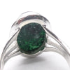 Green Aventurine Ring | US Size 9 | AUS Size R1/2 | 925 Sterling Silver | Plexus & Physical Heart | Genuine Gems from Crystal Heart Melbourne Australia est 1986