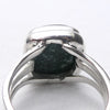 Green Aventurine Ring | 925 Sterling Silver | US Size 6.5 | AUS Size M1/2 | All Round Healer | Plexus & Physical Heart | Genuine Gems Crystal Heart Melbourne Australia  1986