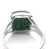 Green Aventurine Ring | 925 Sterling Silver | US Size 9 | AUS Size R1/2 | All Round Healer | Plexus & Physical Heart | Genuine Gems Crystal Heart Melbourne Australia  1986