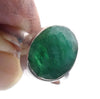Matrix Emerald Ring | 925 Sterling Silver | Wisdom of the Heart | US Ring Size 5.75 | AUS Ring Size N | Genuine gems Crystal Heart Melbourne Australia est 1986