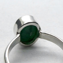 Load image into Gallery viewer, Matrix Emerald Ring | 925 Sterling Silver | Wisdom of the Heart | US Ring Size 8 | AUS Ring Size P1/2 | Genuine gems Crystal Heart Melbourne Australia est 1986