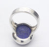 Lapis Lazuli Ring | Teardrop Cabochon | Sterling Silver | Meditation | Inner Truth | US Size 7 | AUS N1/2 | Genuine Gems | Crystal Heart Melbourne Est 1986