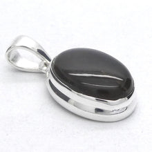 Load image into Gallery viewer, Agni Manitite Pendant | Cabochon | Polished top but Raw Below | 925 Sterling Silver | Open back | Genuine Gems from Crystal Heart Melbourne since 1986