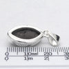 Agni Manitite Pendant | Cabochon | Polished top but Raw Below | 925 Sterling Silver | Open back | Genuine Gems from Crystal Heart Melbourne since 1986