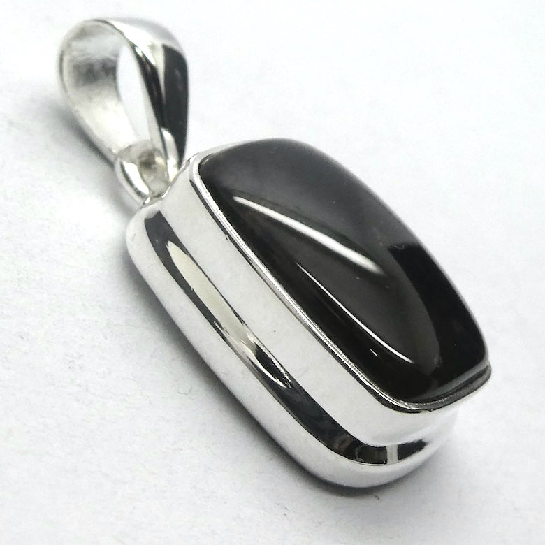 Agni Manitite Pendant | Cabochon | Polished top but Raw Below | 925 Sterling Silver | Open back | Genuine Gems from Crystal Heart Melbourne since 1986
