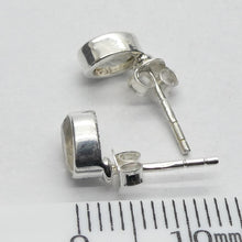 Load image into Gallery viewer, Moonstone Studs, Faceted Gemstones, 925 Sterling Silver