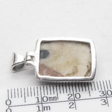 Load image into Gallery viewer, Rubellite Tourmaline Pendant | Pink Crystals in Milky Quartz | 925 Silver | Bezel Set Open Back | Love &amp; Compassion | Genuine Gems Crystal Heart Melbourne 1986 