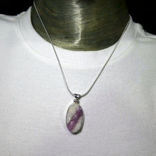 Load image into Gallery viewer, Rubellite Tourmaline Pendant | Pink Crystals in Milky Quartz | 925 Silver | Bezel Set Open Back | Love &amp; Compassion | Genuine Gems Crystal Heart Melbourne 1986 