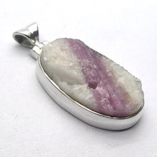 Load image into Gallery viewer, Rubellite Tourmaline Pendant | Pink Crystals in Milky Quartz | 925 Silver | Bezel Set Open Back | Love &amp; Compassion | Genuine Gems Crystal Heart Melbourne 1986 