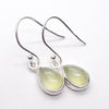 Prehnite Earring | A Grade Marquis Cabochon | 925 Sterling Silver | Libra Star Stone | Genuine Gems from Crystal Heart Melbourne Australia since 1986