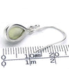 Prehnite Earring | A Grade Marquis Cabochon | 925 Sterling Silver | Libra Star Stone | Genuine Gems from Crystal Heart Melbourne Australia since 1986