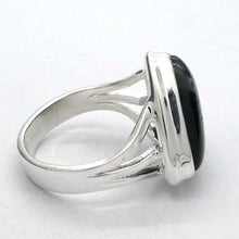 Load image into Gallery viewer, Larvikite Ring | Triangle | 925 Sterling Silver | US Size 7.25 | AUS Size O | Psychic Abilities | Grounding &amp; Cleansing  | Crystal Heart Melbourne est 1986
