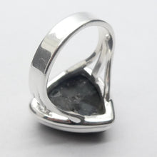 Load image into Gallery viewer, Larvikite Ring | Triangle | 925 Sterling Silver | US Size 7.25 | AUS Size O | Psychic Abilities | Grounding &amp; Cleansing  | Crystal Heart Melbourne est 1986