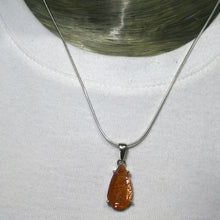 Load image into Gallery viewer, Sunstone Pendant | Faceted Teardrop | Rainbow Sunflakes | 925 Sterling Silver | Leo Stone | Positive emotions | Genuine gems Crystal Heart Melbourne Australia  since 1986