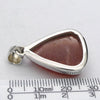 Sunstone Pendant | Triangular Cabochon | Rainbow Sunflakes | 925 Sterling Silver | Leo Stone | Positive emotions | Crystal Heart Melbourne Australia  since 1986