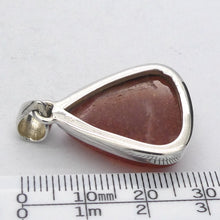 Load image into Gallery viewer, Sunstone Pendant | Triangular Cabochon | Rainbow Sunflakes | 925 Sterling Silver | Leo Stone | Positive emotions | Crystal Heart Melbourne Australia  since 1986