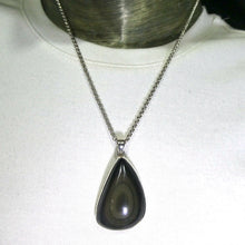 Load image into Gallery viewer, Rainbow Obsidian Pendant | Large Freeform | 925 Sterling Silver | Harmonious Empowerment | Genuine Gems from Crystal Heart Melbourne Australia since 1986