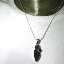 Load image into Gallery viewer, Gold Sheen Obsidian Pendant | Star Ruby | Garnet | 925 Sterling Silver | Harmonious Empowerment | Genuine Gems from Crystal Heart Melbourne Australia since 1986