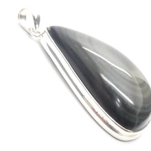 Load image into Gallery viewer, Rainbow Obsidian Pendant | Large Freeform | 925 Sterling Silver | Harmonious Empowerment | Genuine Gems from Crystal Heart Melbourne Australia since 1986