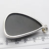 Rainbow Obsidian Pendant | Large Freeform | 925 Sterling Silver | Harmonious Empowerment | Genuine Gems from Crystal Heart Melbourne Australia since 1986