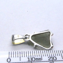 Load image into Gallery viewer, Moldavite Pendant | Raw Nugget | 925 Silver | Natural Green Obsidian | Intense Heart Transformation | Genuine Gems from Crystal Heart Melbourne Australia 1986