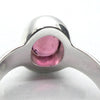 Tourmaline Ring | Faceted Oval | Pink Red Rubellite | 925 Silver | US Size 7 | AUS Size N1/2 | Virgo Gemini Libra Taurus | Genuine Gems at Crystal Heart Melbourne est 1986