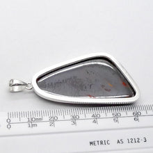 Load image into Gallery viewer, Boulder Opal Pendant | 925 Sterling Silver | Australian Stone | Rich Mahogany | Bright iridescent veins | Genuine Gems from Crystal Heart Melbourne since 1986