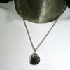 Australian Boulder Opal Pendant, Freeform, 925 Silver, p1