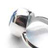 Blue Topaz Ring | AAA Grade Faceted Oval | Baby Swiss Blue | 925 Sterling Silver | US Size 7.5 | AUS Size O1/2 | Genuine Gems, Crystal Heart Melbourne est 1986