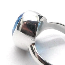 Load image into Gallery viewer, Blue Topaz Ring | AAA Grade Faceted Oval | Baby Swiss Blue | 925 Sterling Silver | US Size 7.5 | AUS Size O1/2 | Genuine Gems, Crystal Heart Melbourne est 1986