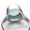 Blue Topaz Ring | AAA Grade Faceted Round | Sky Blue | 925 Sterling Silver | US Size 7.75 | AUS Size P | Genuine Gems, Crystal Heart Melbourne est 1986