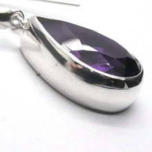 Load image into Gallery viewer, Amethyst Earrings AAA Quality Trilliants, 925 Silver, p3