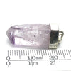 Raw Vera Cruz Amethyst Pendant with accent | 925 Sterling Silver Cap | Violet Flame | Meditation | Genuine Gems from Crystal Heart Melbourne since 1986