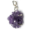 Amethyst Pendant | Natural Flower Cluster | Fine 925 Sterling Silver| Violet Flame | Meditation | Genuine Gems from Crystal Heart Melbourne since 1986