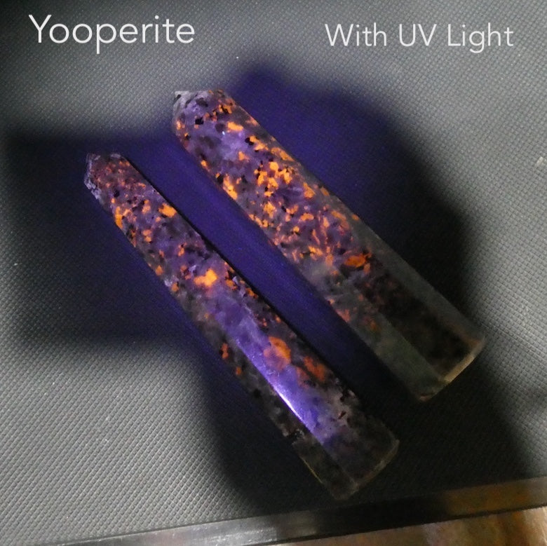 Yooperite | Hexagonal standing points | Enhances Psychic communication | Cleansing  | Crystal Heart Melbourne Australia since 1986