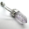 Raw Vera Cruz Amethyst Pendant | 925 Sterling Silver | Meditation | | Lemurian | Genuine Gems from Crystal Heart Melbourne since 1986