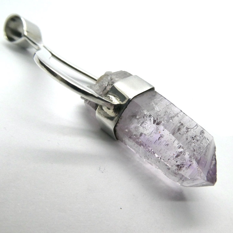 Raw Vera Cruz Amethyst Pendant | 925 Sterling Silver | Meditation | | Lemurian | Genuine Gems from Crystal Heart Melbourne since 1986