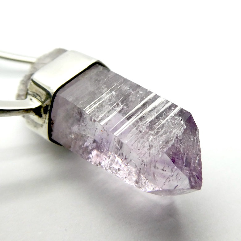 Raw Vera Cruz Amethyst Pendant | 925 Sterling Silver | Meditation | | Lemurian | Genuine Gems from Crystal Heart Melbourne since 1986