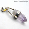 Amethyst Pendant, Raw Vera Cruz Point, 925 Sterling Silver, r1