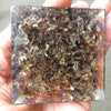 Orgonite Pyramid with Smoky Quartz enblosed |Crystal Point conduit in Copper Spiral | Orgone Energy Accumulator |  Grounding | Crystal Heart Melbourne Australia since 1986