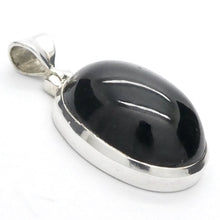 Load image into Gallery viewer, Black Star Sapphire Pendant | Diopside | 925 Sterling Silver | Genuine Gems from Crystal Heart Melbourne Australia since 1986
