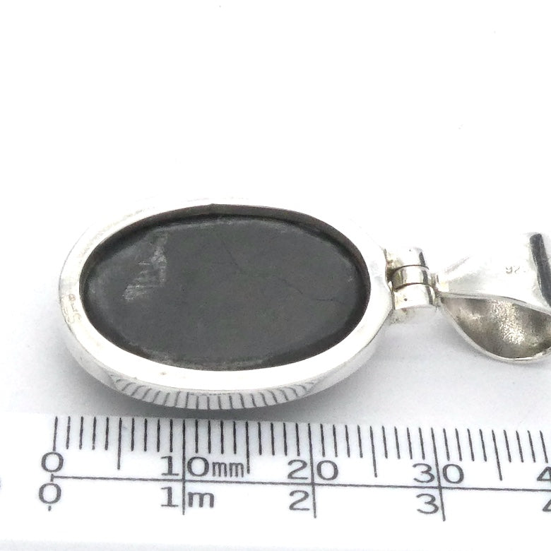 Black Star Sapphire Pendant | Diopside | 925 Sterling Silver | Genuine Gems from Crystal Heart Melbourne Australia since 1986