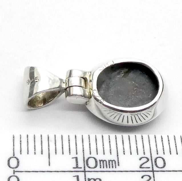 Black Star Sapphire Pendant | Diopside | Star of India | 925 Sterling Silver | Genuine Gems from Crystal Heart Melbourne Australia since 1986