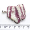 Rubellite Tourmaline Pendant | Pink Crystals in Milky Quartz | 925 Silver | Bezel Set Open Back | Love & Compassion | Genuine Gems Crystal Heart Melbourne 1986 