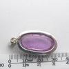 Kunzite Pendant | OvaL Cabochon | Good colour & Clarity | 925 Sterling Silver | Bezel Set | Wisdom of the Heart | Genuine Gems at Crystal heart Melbourne est 1986