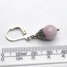 Load image into Gallery viewer, Kunzite Earring | 10 mm bead | 925 Sterling Silver | Lever Hooks | Wisdom of the Heart | Genuine Gems at Crystal heart Melbourne est 1986